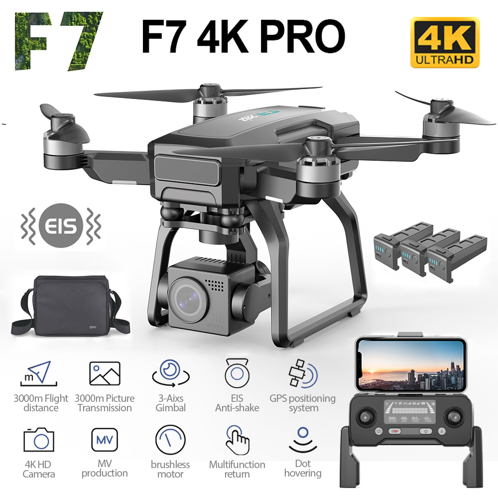T-Motor F7 Pro Flight Controller - SJRC F7 PRO GPS Drone 4K